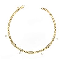 Collana Rue des Mille Donna BARBIE in Argento Zircone BRB-GR 01 - BRB-GR 01